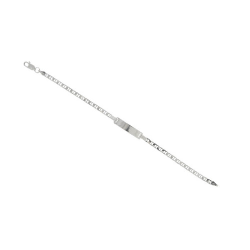 Pulsera Gucci con Placa de Plata - 3,40GR