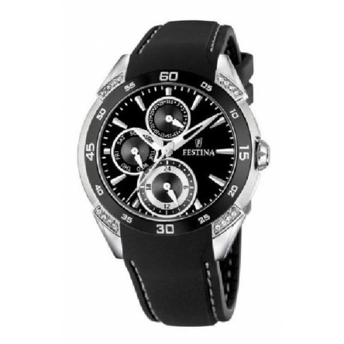 Reloj Festina de Mujer Manilla Goma Negr - F16394/2