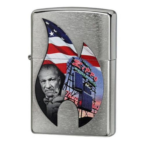 Encendedor Zippo Brushed Chrome - 29075