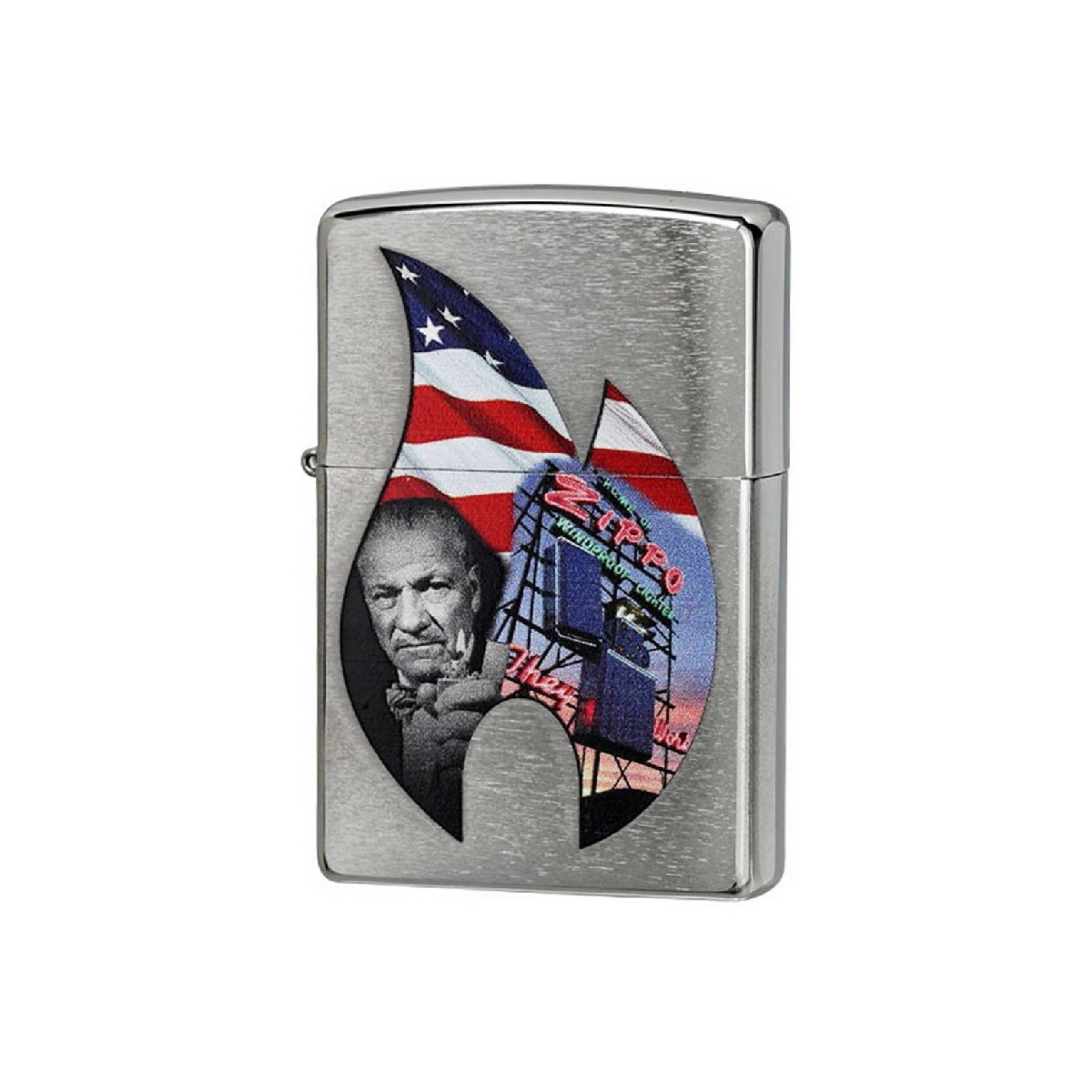 Encendedor Zippo Brushed Chrome - 29075