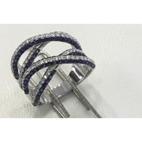 Anillo de Oro Diamante Z  A 0,58-1,33Kt - CR12622BS 0,58-1,33K