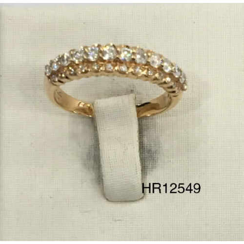 Cintillo Oro Rosa Diamante - HR12549 0,55KT