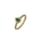 Anillo Oro A. Roseta Gota Diamante Esmer - L1929614 0,343-0,183