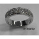 Cintillo Pave Oro Blanco Diamante - S1808662 0,579PTS