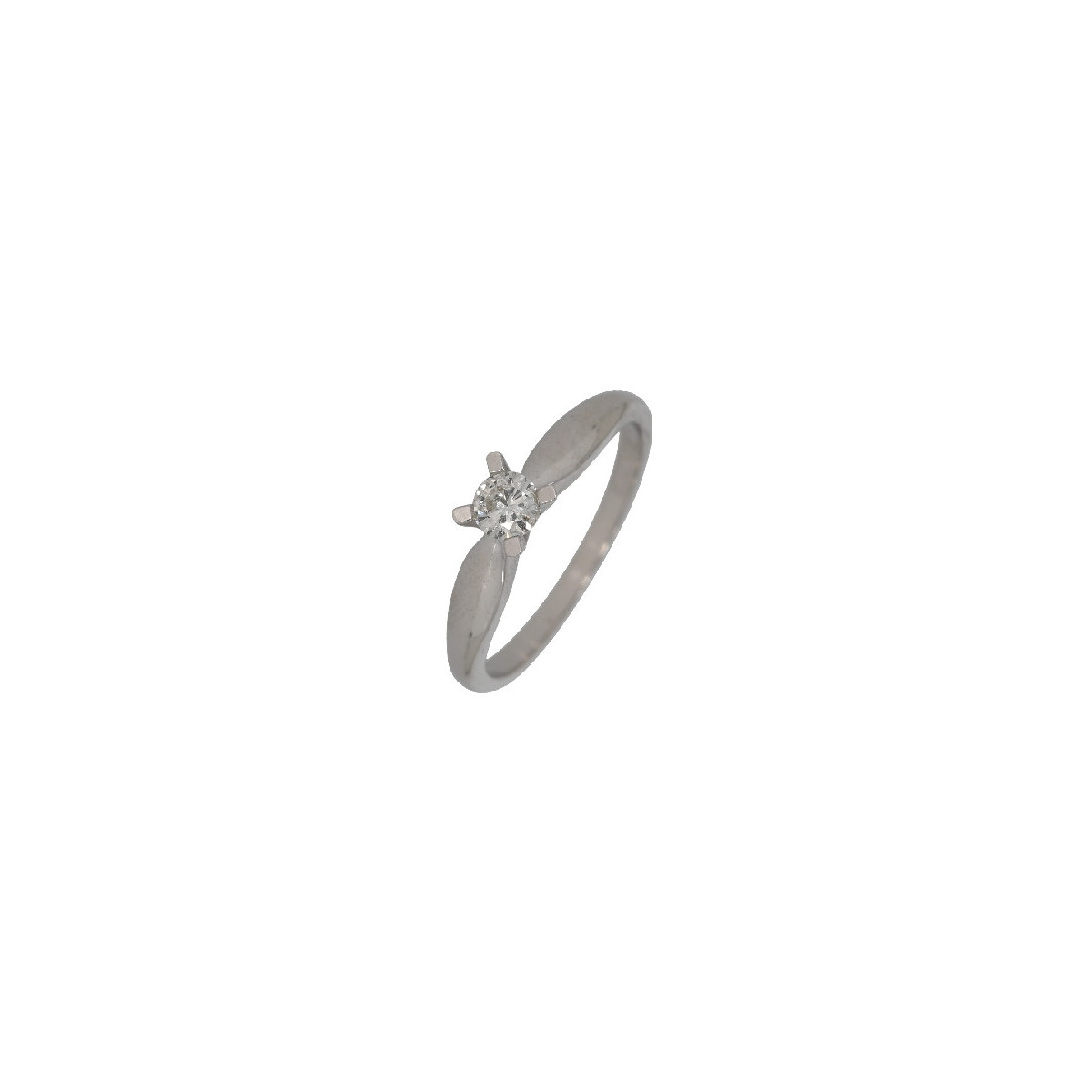 Solitario de Oro Blanco Diamante - RG082170-25-118 0,21