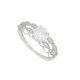 ANILLO ORO BLANCO CON CIRCON - MT-21771 1,70 +30$