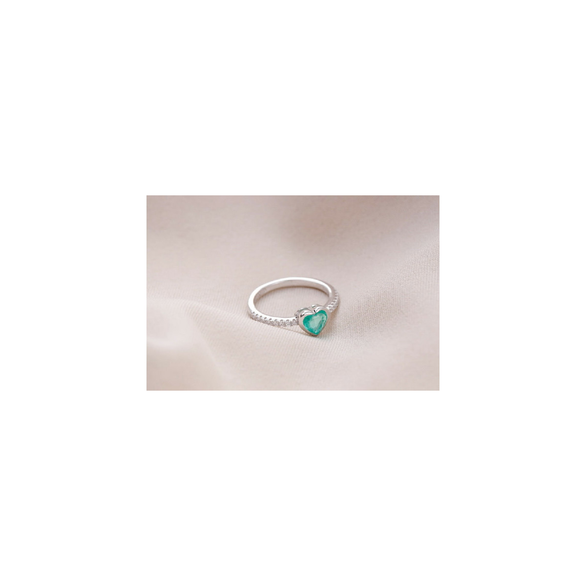 Cintillo Plata Circon Corazon Es Co - 107150-R-6.0