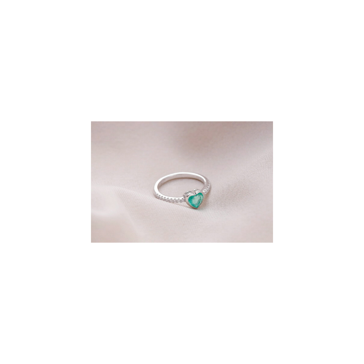 Cintillo Plata Circon Corazon Es Co - 107150-R-7.0