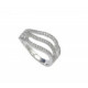 Anillo Banda de Plata Esterlina Micro Pa - GMR00008-5