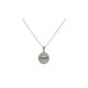 Pendiente Gota de Plata con Circon - STP01689