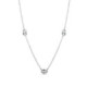 Collar De Plata Rodinado Un Lado Clip Otro Lado 2 One Puff Mariner - ITB00329-RH