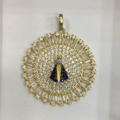 Medalla Nuestra Señora Aparecida de Oro - 16576AZ