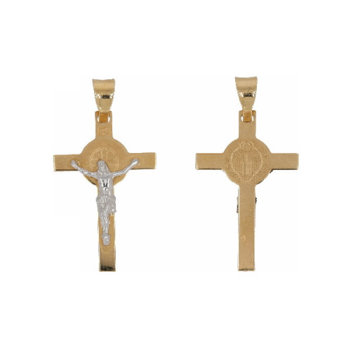 Cruz de Oro con Cristo - 1,10 +20$