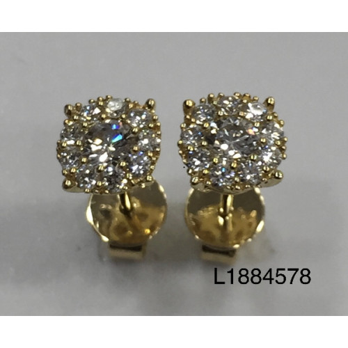 Par Aros Roseta Oro Amarillo - L1884578 0287-0322