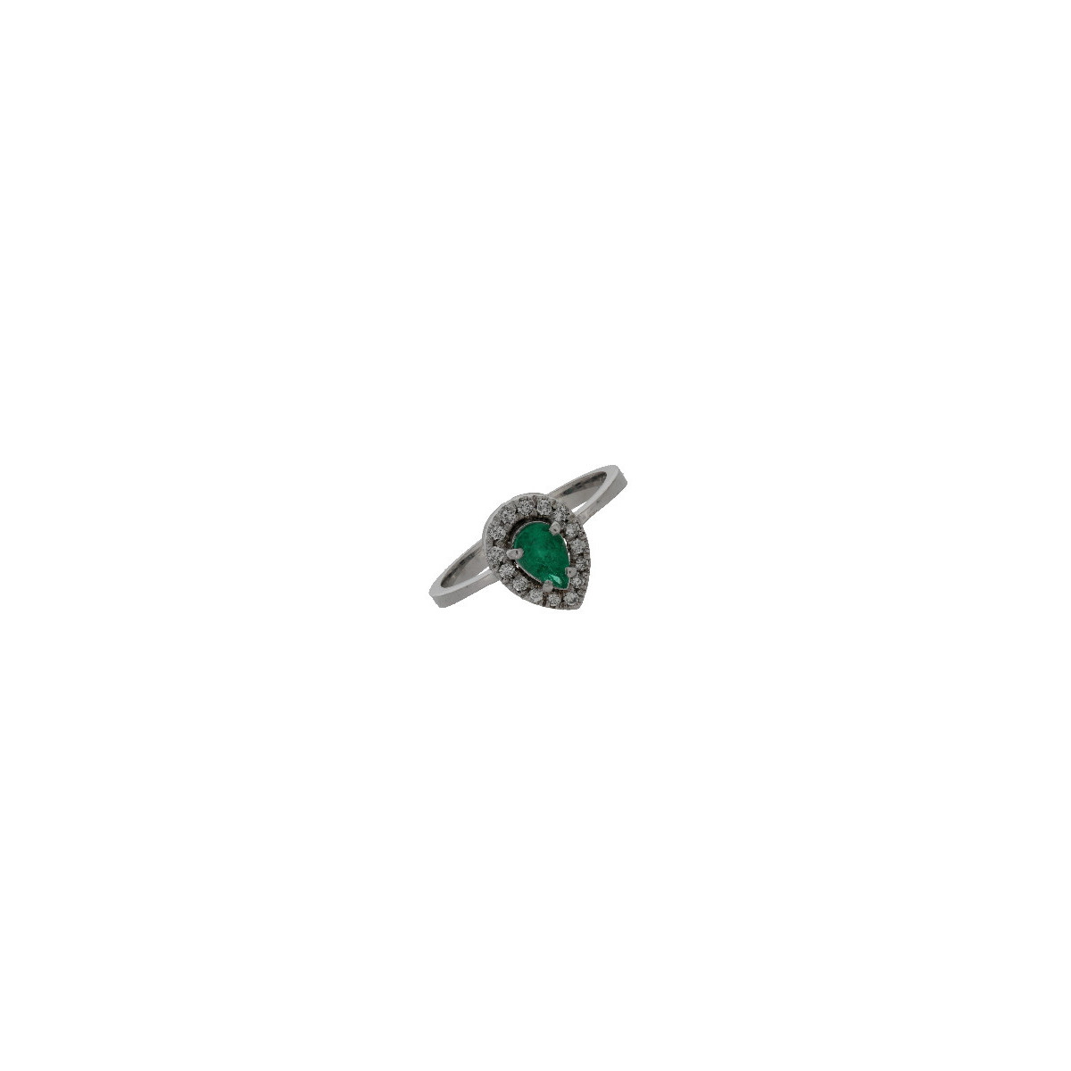 Anillo Roseta Gota Oro Bl. Diamante Esme - 3,40 0,15-0,55