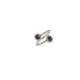 Anillo Brillante 0,27 Pts Zafiro Azul - DB-6208ZZ