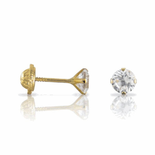 Par Aros Garra 3.5 mm de Oro - 7101/3.5