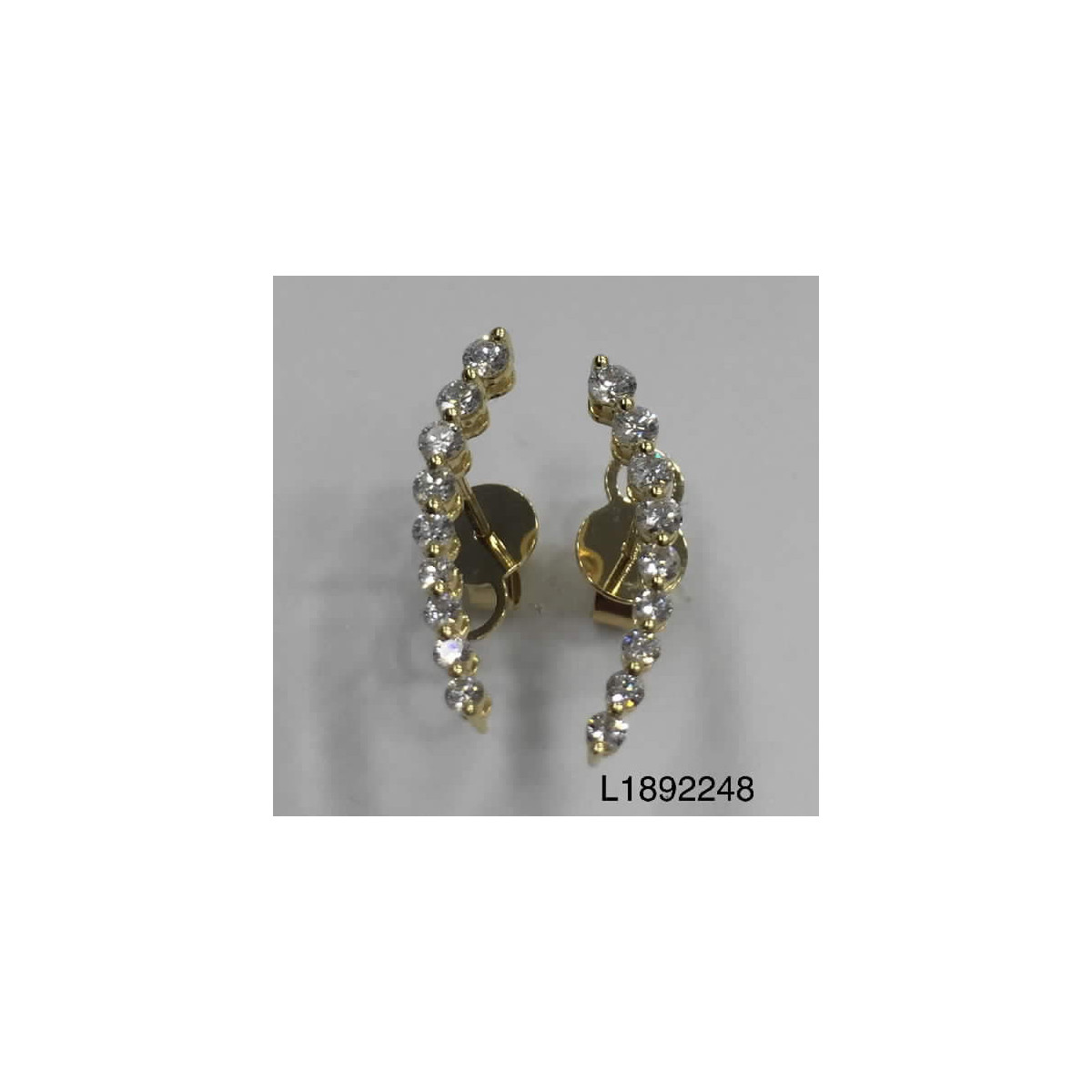 Par Aros Lazo Oro Amarillo Diamante - L1892248 0,599PTS