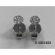 Par Aros Roseta de Oro Blanco Diamante - S1883480 0,136PTS
