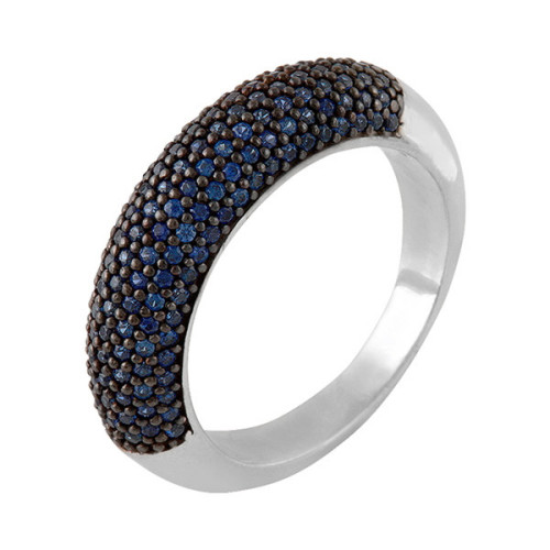 Anillo de Oro con Zafiro Azul - 515361