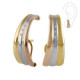 Par Aros de Plata Tricolor Rodinado - 513572