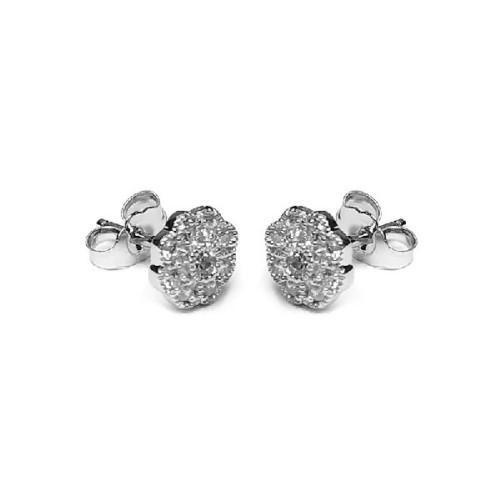 Par Aros Pave Clear Sun CZ Stud - ACE00023
