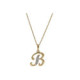 Pendiente B de Oro Amarillo con Diamante - FG19-30957 0,04 PT