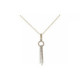 Gargantilla de Oro Amarillo con Diamante - HN3907 0,57PT
