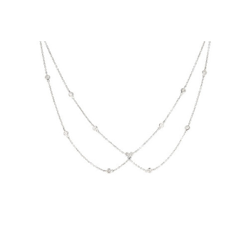 Cadena Oro Blanco Diamante - S1803676 0,39