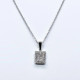 Gargantilla de Oro Blanco Diamante - YY00749 0,21
