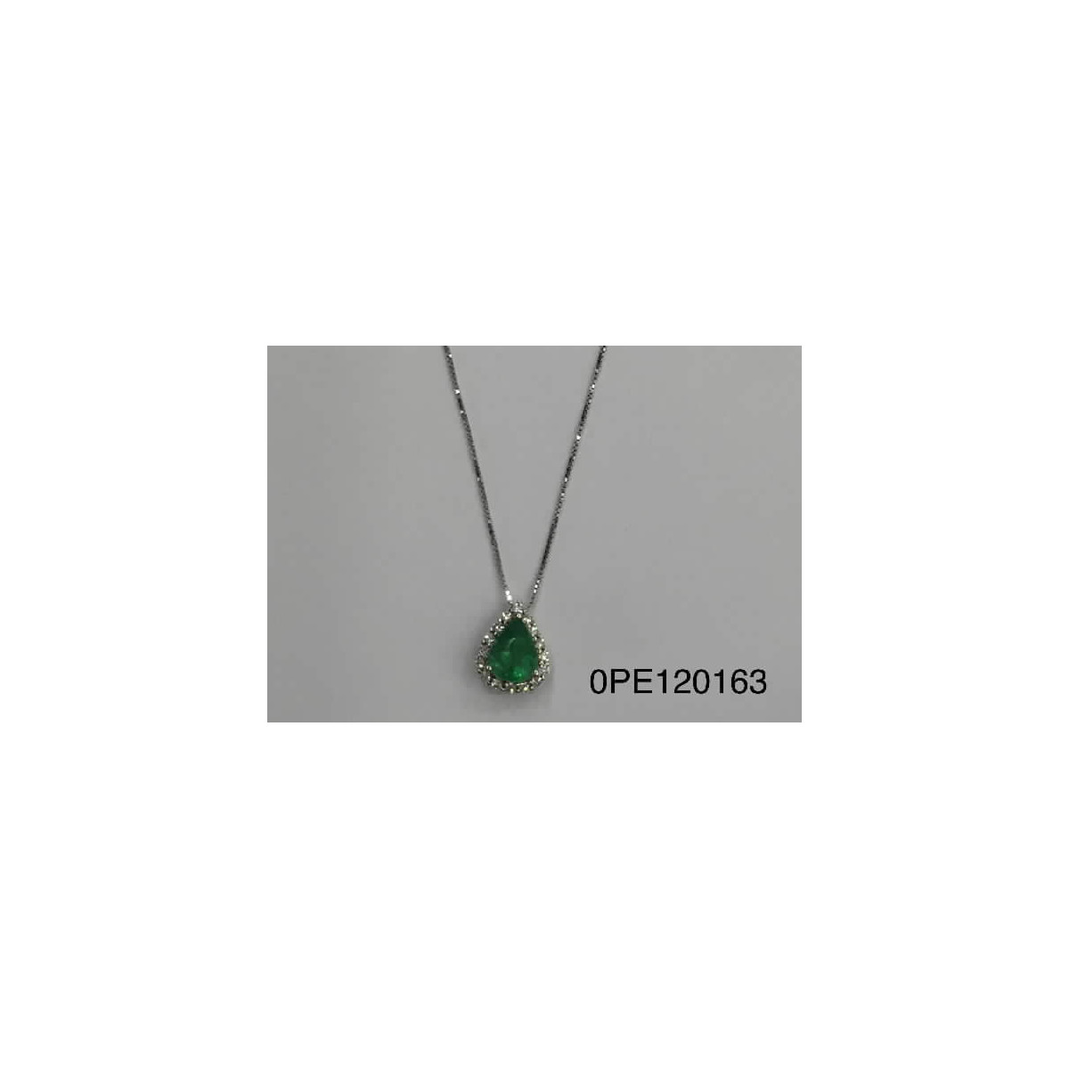 Gargantilla de Oro con Diamante Esmerald - 0,20-1,50KT