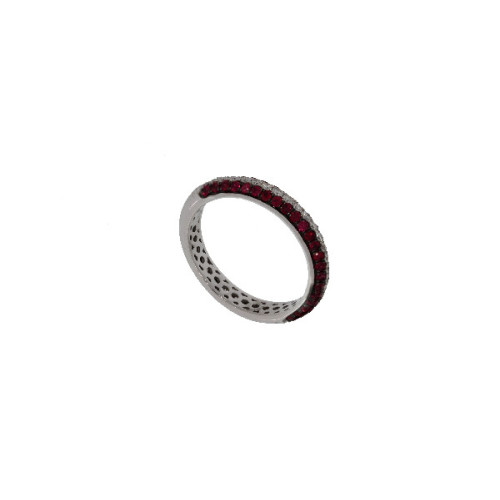 Anillo Oro Blanco Diamante Ruby - CR1563RB 0,23-0,51
