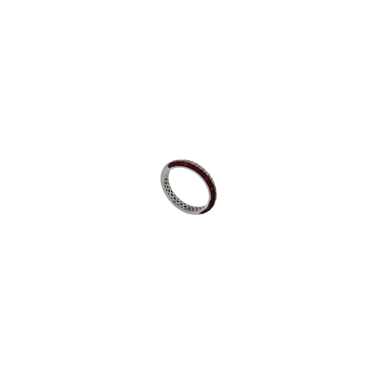 Anillo Oro Blanco Diamante Ruby - CR1563RB 0,23-0,51