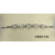 Pulsera Cuadros Movimiento Oro Diamante - HBB4139 0,32KT
