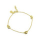 Pulsera De Plata Chapado En Oro Mariner 3 - ITB00328-GP