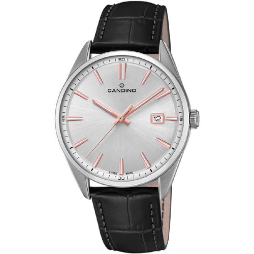 Reloj de Hombre Malla de Cuero Candino - C4622/1