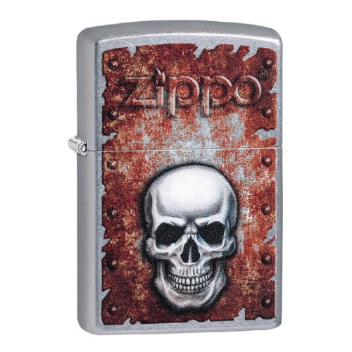 Encendedor Zippo Rusted Skull Design - 29870