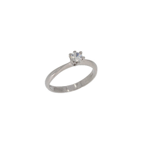 Anillo de Oro Blanco con Circon - 2,50 +10$