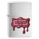 Encendedor Zippo Red Wax Seal - 29492