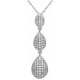 Gargantilla Gota de Plata con Circon - GMS00022RH