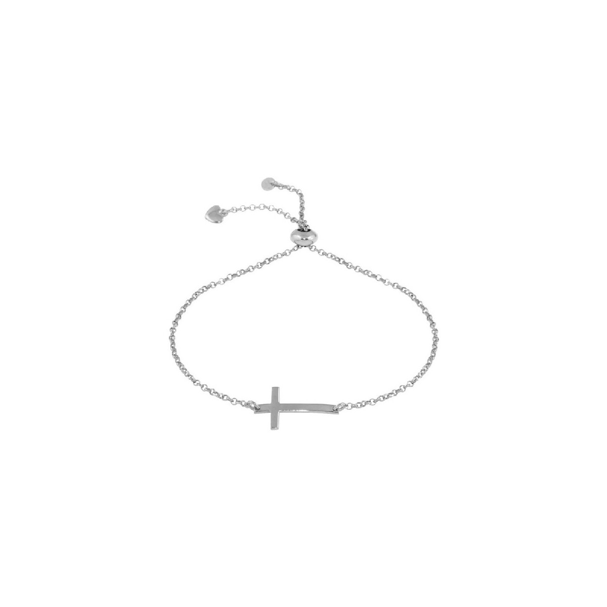 Pulsera con Cruz de Plata - ARB00031RH