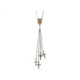Gargantilla Religiosa de Bicolor Plata - ARN00048RH/RGP