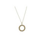 Cadena Pendiente Circulo BolaTricolorOro - 101SMS01752N4,90+12$
