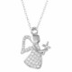 Gargantilla con Angel de Plata Circones - STP01663