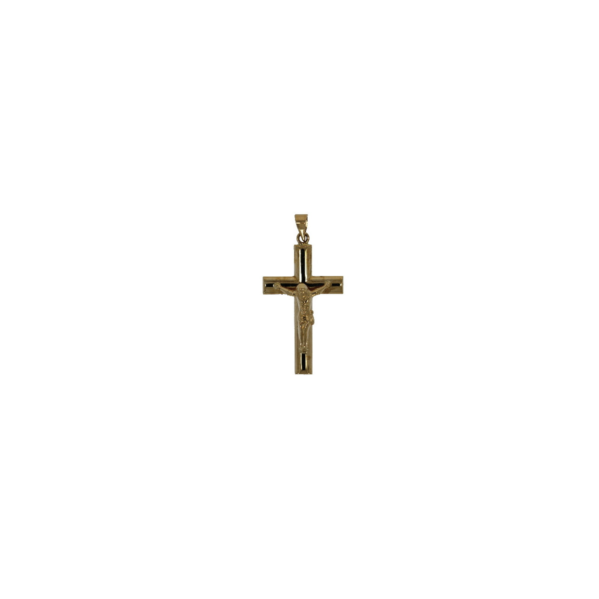 Cruz con Cristo Media Caña - 917