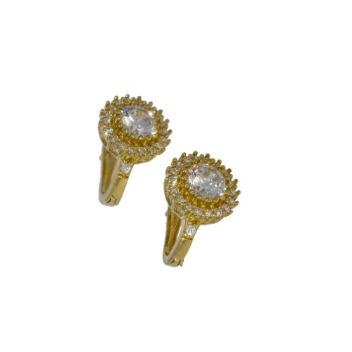 Par Aros Circulo de Oro con Circones - 11TMS YEN34E3,20+15$