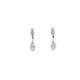 Par Aros de Oro Topacio Azul - 963105 T AZUL