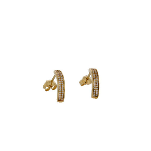 Par Aros Medio Cintillo de Oro Circones  - 523195 1,90 +30$