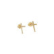 Par Aros Cruz de Oro Circon - RM-2364-1 1,60 +20$