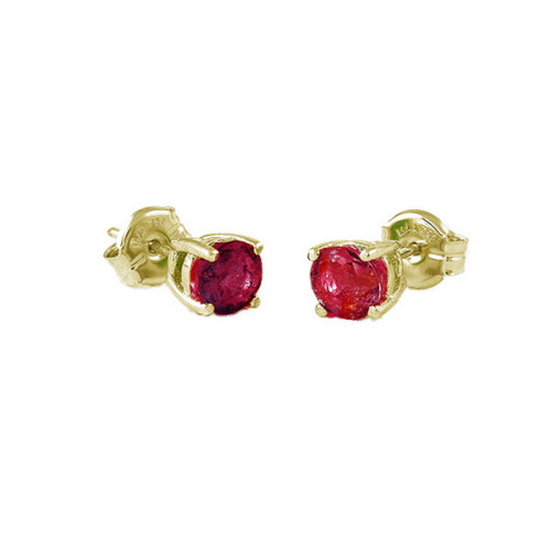 Par Aros de Oro Ruby - 428094 4,00MM